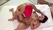This beautiful girl with giant tits loves to ride my cock and bounce her tits in my face, she fucks me until she orgasms