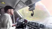 Fucking Hot Horny Blonde Slut in the Van- Molly Pills 4K POV