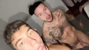A Wild Orgy!! Everyone Wanted to Fuck Those Two Gorgeous Asses in the Room