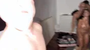 A Wild Orgy!! Everyone Wanted to Fuck Those Two Gorgeous Asses in the Room