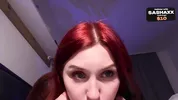 POV. VIRTUAL SEX With Big Redhead Tits - Jerk Off On My Boobs