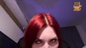 POV. VIRTUAL SEX With Big Redhead Tits - Jerk Off On My Boobs