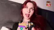 POV. VIRTUAL SEX With Big Redhead Tits - Jerk Off On My Boobs