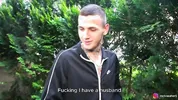 I'm working in a rich Polish woman's garden while her husband is on vacation; I'm going to fuck her in the pussy