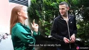 I'm working in a rich Polish woman's garden while her husband is on vacation; I'm going to fuck her in the pussy