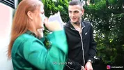I'm working in a rich Polish woman's garden while her husband is on vacation; I'm going to fuck her in the pussy