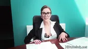 CEO In Pantyhose Begs To Be Fucked