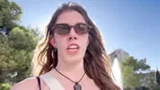 Nature Nymph Takes Vegas and a Huge Load