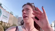 Nature Nymph Takes Vegas and a Huge Load