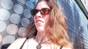 Nature Nymph Takes Vegas and a Huge Load
