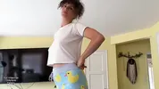 Pervy Stepmom Gets Filthy In Front Of My Friend - Ducky Pants HJ FJ Anal