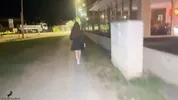 I hook up with a stranger on the street, but we get caught, so I take her back to my shared apartment to hook up with her and my friend - Monica Wild