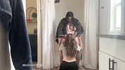 Yearning For Her Bit Clit In My Mouth So I Patiently Waited Outside The Shower