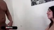 Dan Kisses Ayda Before She Rides His Dick In Cowgirl!