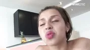 Tattooed Latina Takes BBC in Her Ass... Reverse Cowgirl Until She Gapes
