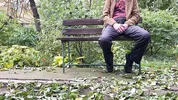 A public park is the best place for a mature stepmother to masturbate