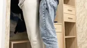 18-Year-Old Guy Fucked His Neighbor While Standing Doggy Style