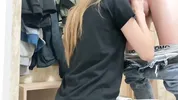 18-Year-Old Guy Fucked His Neighbor While Standing Doggy Style