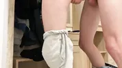 18-Year-Old Guy Fucked His Neighbor While Standing Doggy Style