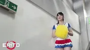 ERITO - Energetic Cheerleader Dances In Cowgirl Style And Milks A Cock Inside Her Shaved Pussy