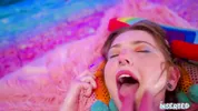 INSERTED Lucy Foxx is messy 