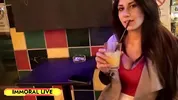 Ayda Swinger Takes Step-Daddy's Buddies Huge Cocks!