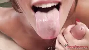 Rilynn Rae Sucks Dick And Takes Multiple Cum Blasts To Her Face