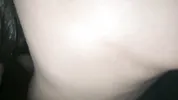 Teens fuck hard while parents watch TV - homemade porn of a real couple, POV