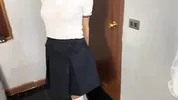 Esta COLEGIALA se ESCAPA A COGER con su PROFESOR para aprobar materias