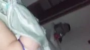 We almost got caught! Beautiful hot girl seduces me after the party and I fuck her hard secretly in her room