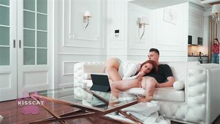 Oops... Cum Inside Wife's Step Sister!? Husband Fucks Two Step Sis in Share Bed - Audrey Reid X MrCat