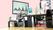Fake boss ass fucking an aspiring secretary (short)