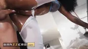 BRAZZERS - Rayne Carter Gets Caught Riding Her Toy And Ends Up Taking Will Pounder’s Cock Instead