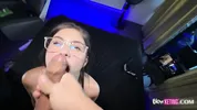 Deep fuck with an 18-year-old Colombian girl while she wears her glasses