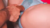 Delicious homemade sex my stepdad rubs his cock in my pantyhose Rich hairy pussy xxx