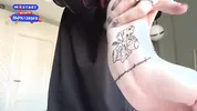 May i cum in my tights and then fill your mouth with real SQUIRT? Hot teen Goth girl videocall you