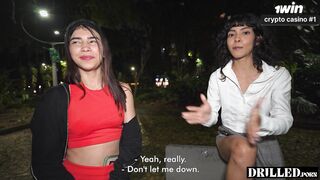 Public Pickup - We Met Her In A Park And Made Her Join A Threesome