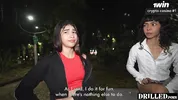 Public Pickup - We Met Her In A Park And Made Her Join A Threesome