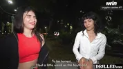 Public Pickup - We Met Her In A Park And Made Her Join A Threesome