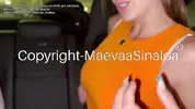 STRANGER CHALLENGE - UBER BLOWJOB - I swallow the cum of 3 strangers
