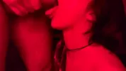 Goth babe needs it raw