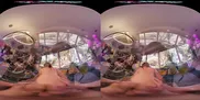 VRHUSH April Olsen grips ahold of your cock
