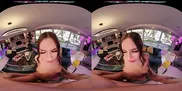 VRHUSH April Olsen grips ahold of your cock