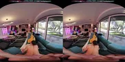 VRHUSH April Olsen grips ahold of your cock