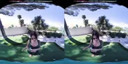 VRHUSH April Olsen grips ahold of your cock