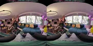 VRHUSH April Olsen grips ahold of your cock
