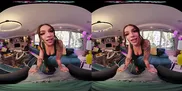 VRHUSH April Olsen grips ahold of your cock
