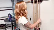 My Friends Girlfriend Let Me Cum In Her Mouth - "He's in the other room, its fine"