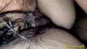 Hot stepsister XXX fun in blanket.