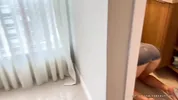 Big ass MILF gets trapped in the washing machine